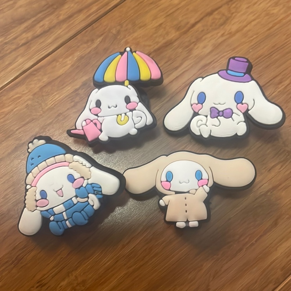 Cinnamaroll Croc Charms 4pc